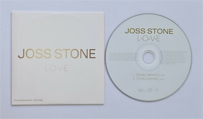 JOSS STONE Love 2 track PR0M0 CD Single Card sleeve * L-O-V-E