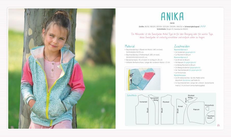 Thumbnail - Sonja Hahn-schmück | Farbenfrohe Jersey-outfits Für Kinder | Buch |