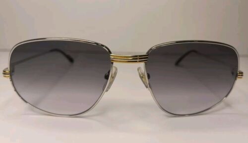 Vintage 1986 Cartier PARIS Romance Louis sunglasses made in France 58-18 135