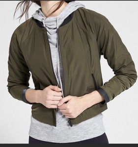 side zip bomber jacket