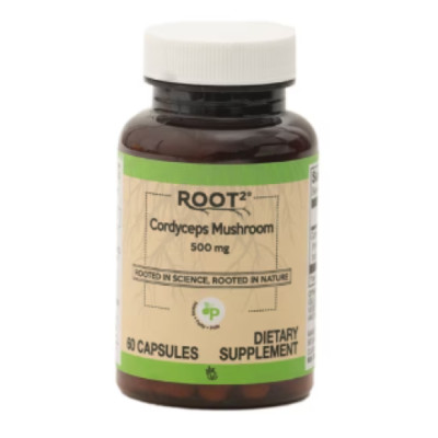 Vitacost-Root2 Cordyceps Mushroom - 500 mg - 60 Capsules  7/2027