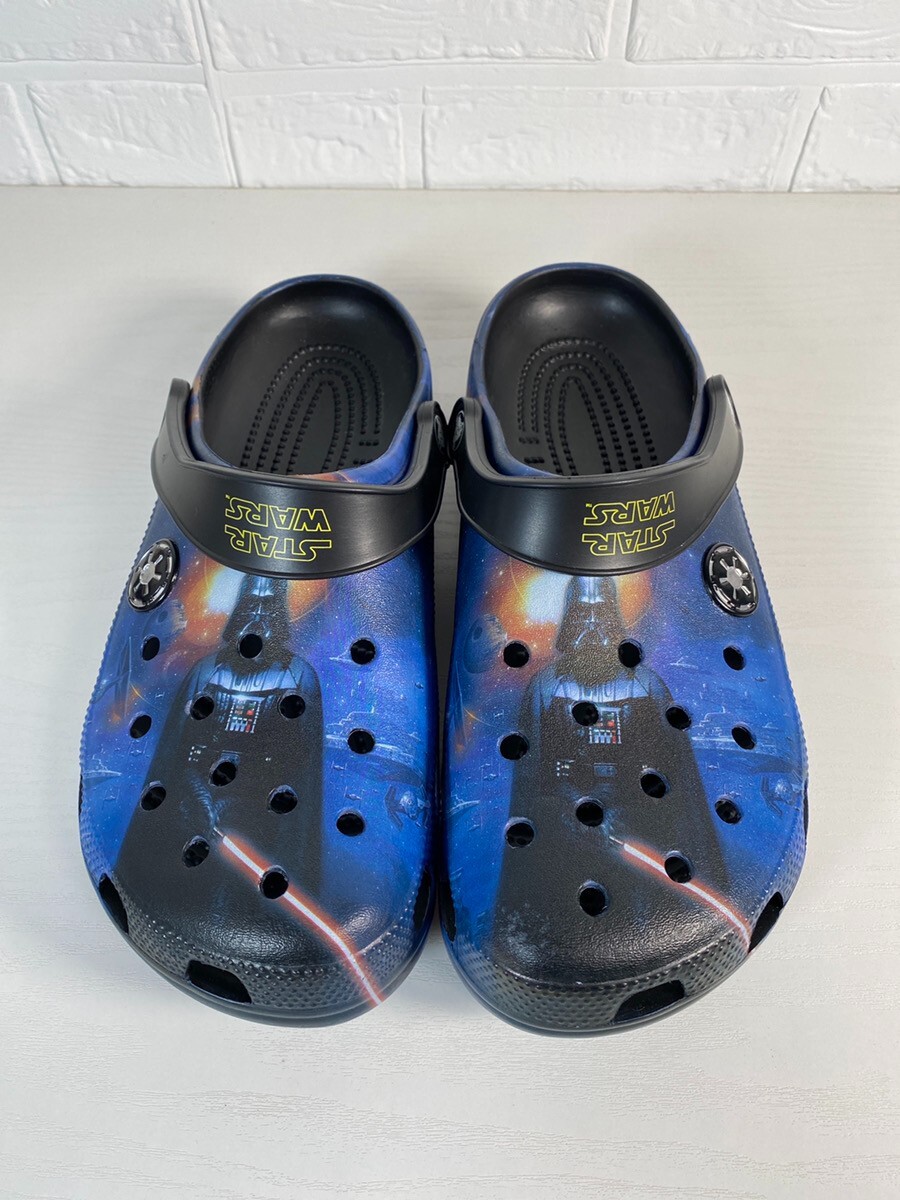 Crocs Disney Star Wars Darth Vader Light Saber Classic Clog Sz M
