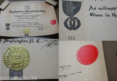 DIPLOMA No.515 PALMS THE ACADEMIC COUNCIL OF THE AMERICAN INTERNATIONAL ACADEMY
