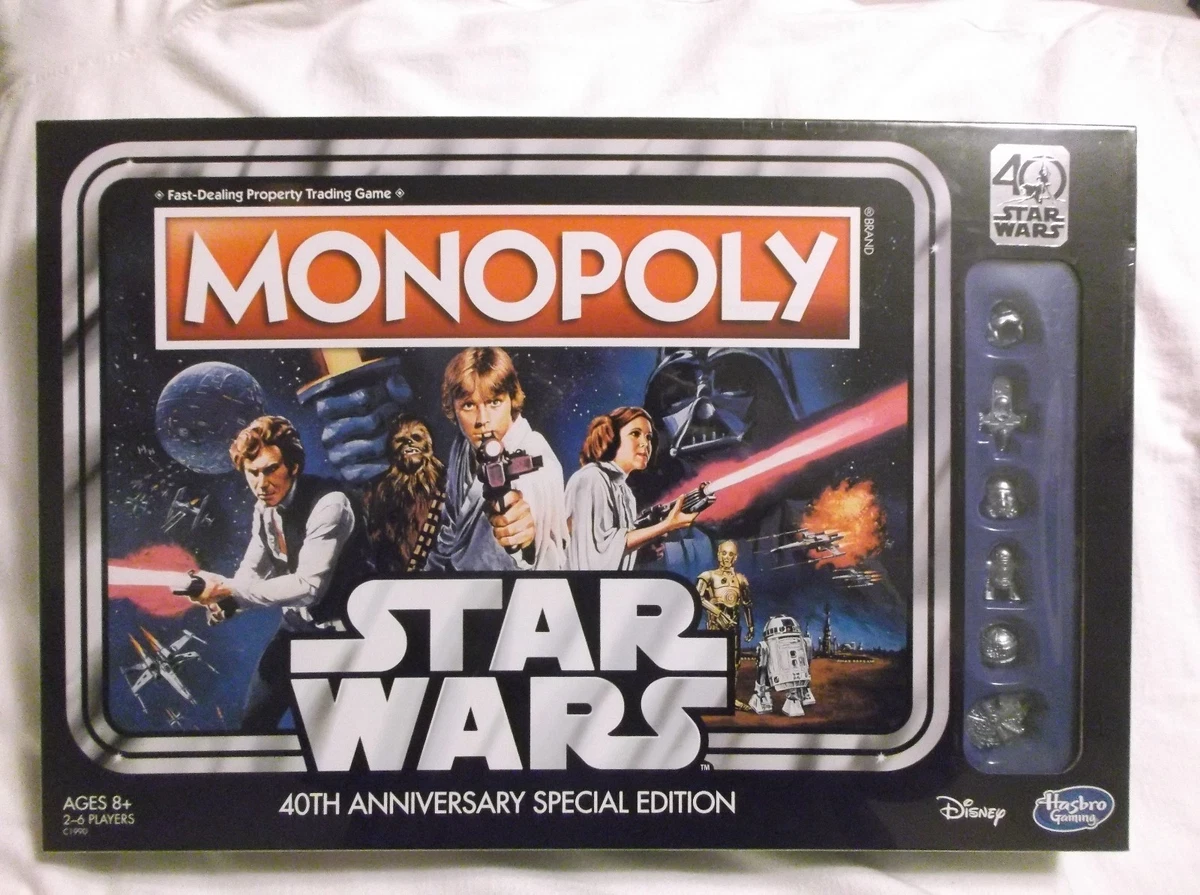 Star wars monopoly 40th edition outlet