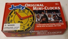Mini Judy  Clocks by School Specialty Publishing Staff 2001 Quantity pack of 12
