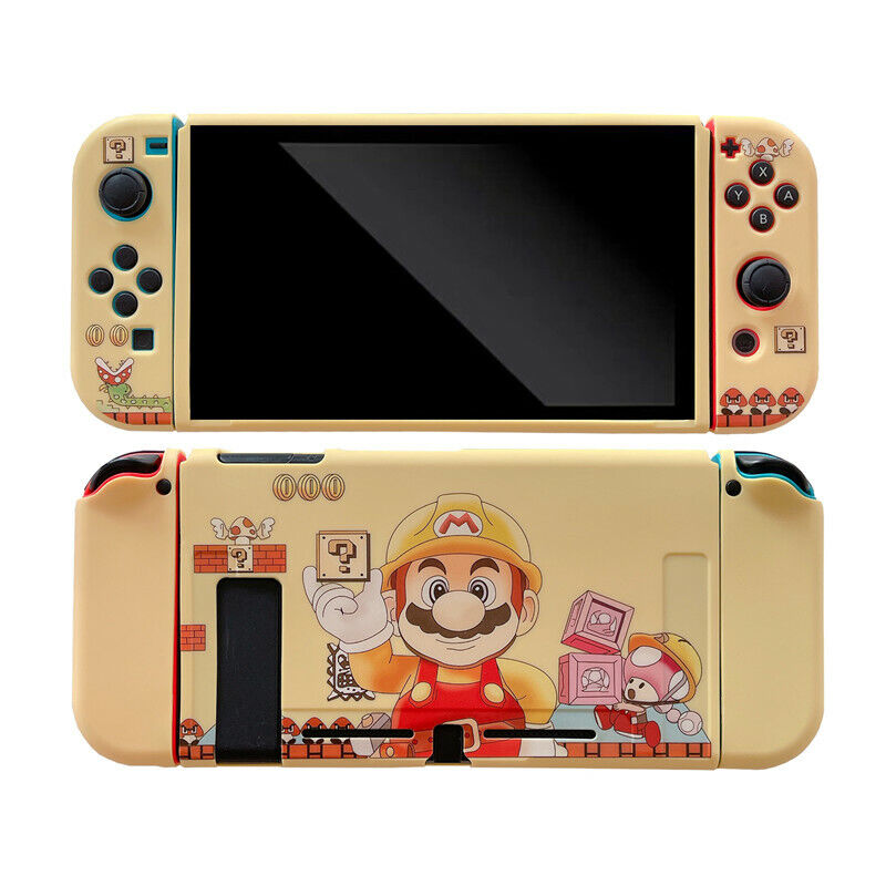 Super Mario Bros Cartoon Switch Case, PC Protetor Shell Duro, Anime Shell,  Acessórios Do Jogo Do Controlador, Oled - AliExpress