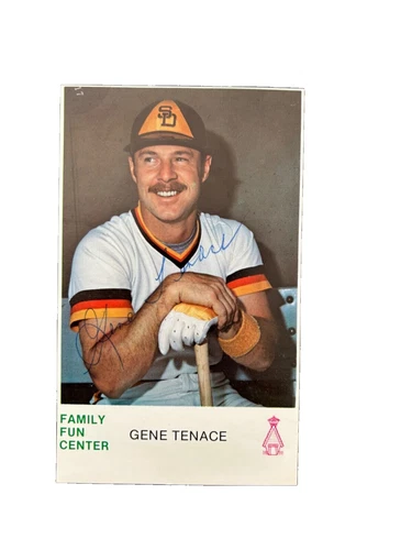 Gene Tenace MLB Original Autographed Items