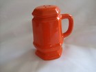 Brinn's Pittsburg Pa. 4" Orange Hexagon Salt and Pepper Shakers — photo 3