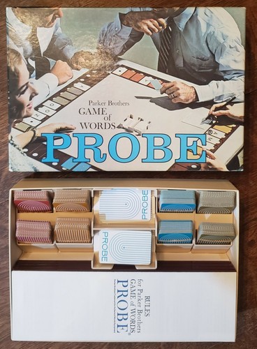 Vintage PROBE Game of Words 1964 Board Game Parker Brothers COMPLETE - Picture 5 of 12