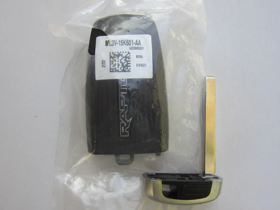 OEM 2018-2022 FORD F150 RAPTOR LLAVE INTELIGENTE MANDO A DISTANCIA ALARMA 164-R8185 Foto 2 de 4