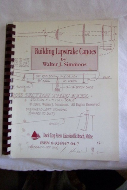 building lapstrake canoes walter j simmons free & fast