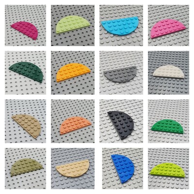 LEGO  3x Rund Platte Round 4x8 Brick - 22888 - Versch. Farben