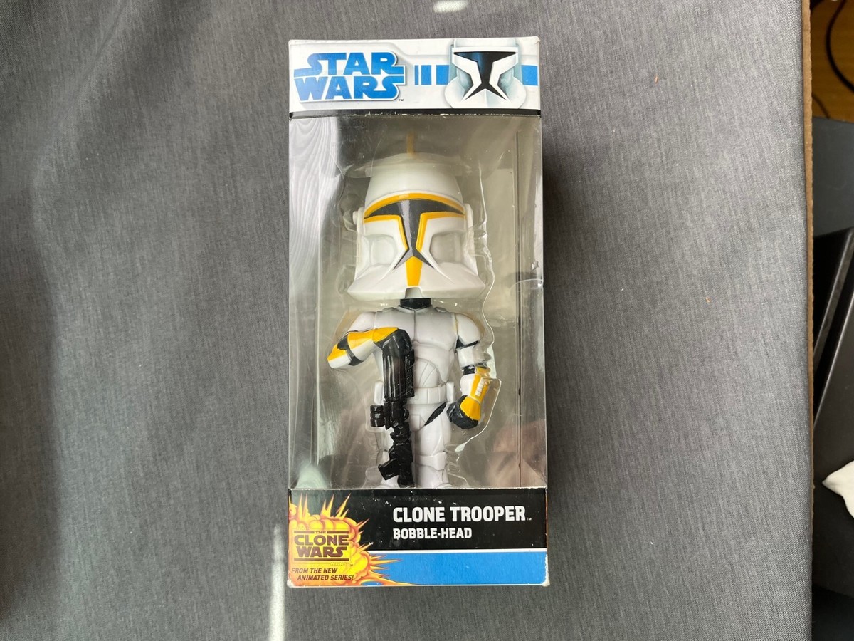 Funko Star Wars Clone Wars Clone Trooper Bobble-Head NEW | eBay