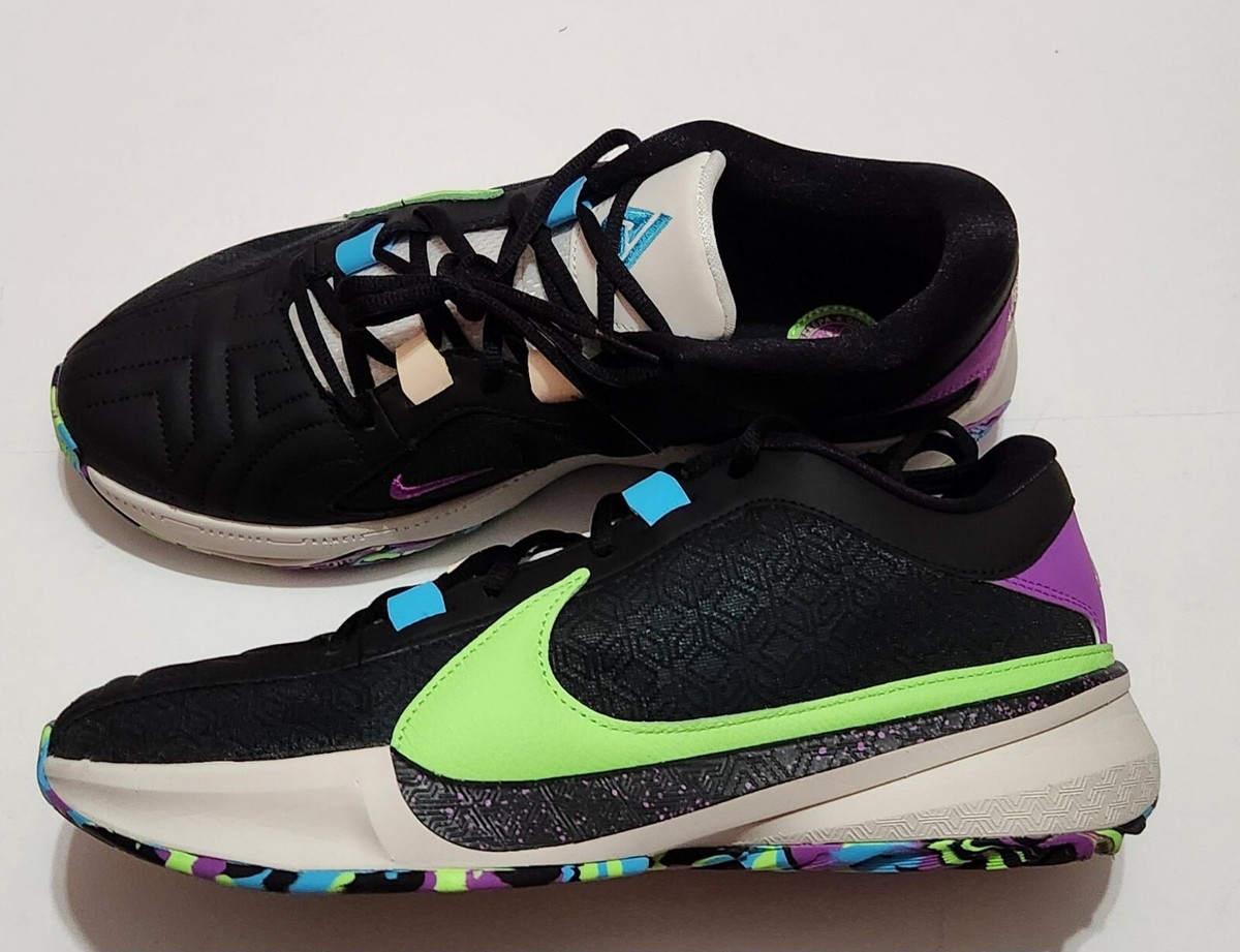 Nike Zoom Freak 5 Black/Phantom-Fuchsia Dream DX4985-002  display picture 1
