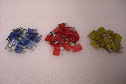 45 pcs Car Truck Motorcycle Boat Assorted Set Blade Fuse Kit ATO ATC ATM Fuses 