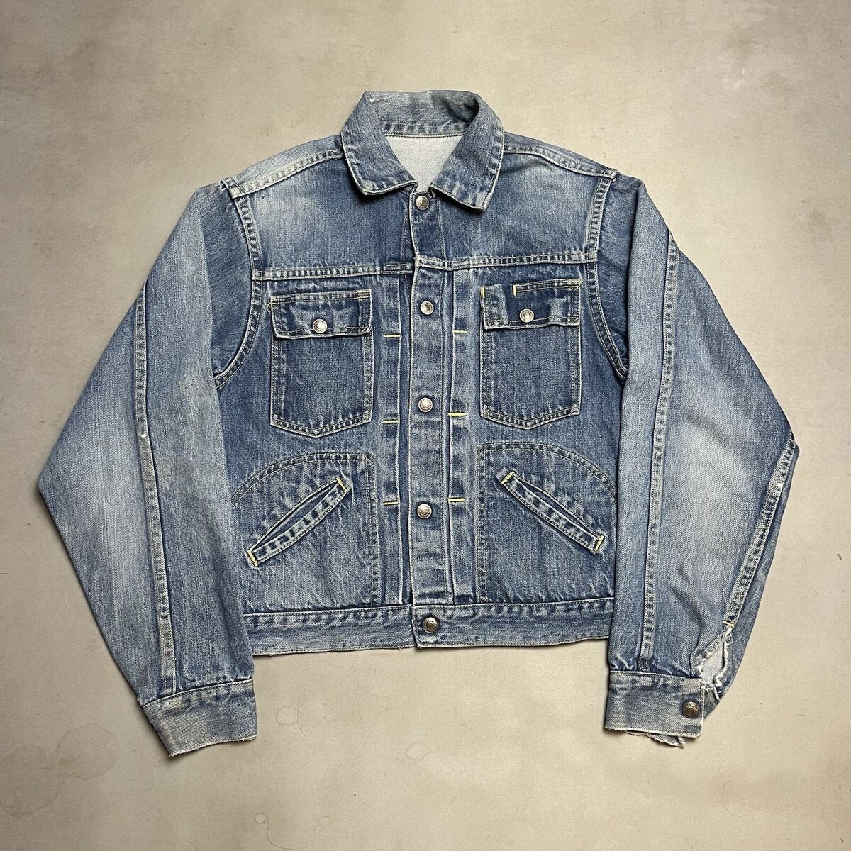Vintage JC Penney Co Foremost 50s 60s Denim Jacket Type 2 Vintage JC Penney Co Foremost 50s 60s Denim Jacket Type 2