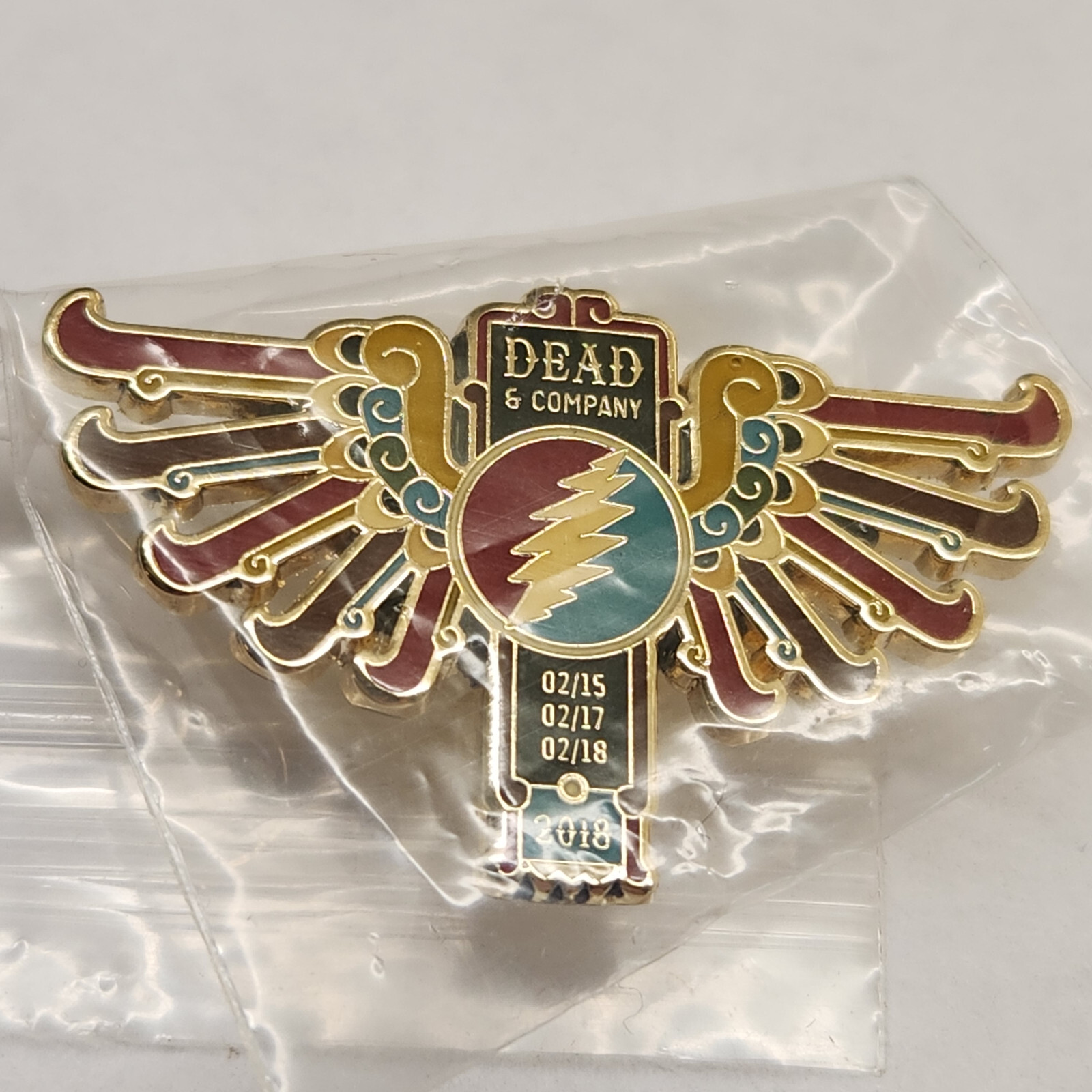 Pin Dead & Company - Jugando en la arena 2018 - México - Pájaro Huitzilopochtli