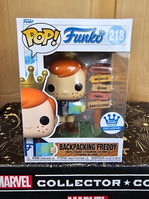 Funko Pop Vinyl - Freddy #218 Backpacking Freddy - Neu - Europe Shop Exclusive