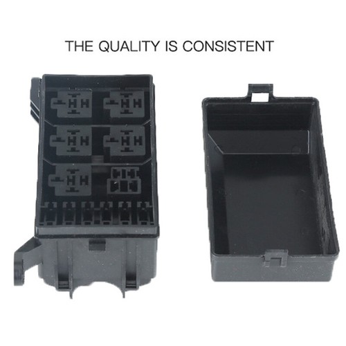 Car 12-Slot Relay Box 6 ATC/ATO 6 Relays Standard Blade Fuses Holder Block:^lk - Picture 6 of 12