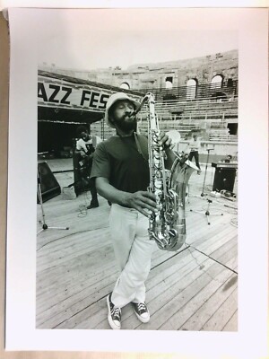 ECHTES FOTO VON SONNY ROLLINS / UNIKAT / 50 X 40 / SEHR GUTER ZUSTAND