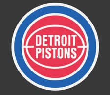 Detroit Pistons Vinyl Decal Car Truck Cell Phone Laptop Sticker