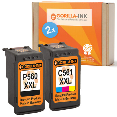 Patronen für Canon PG560 CL561 TS5350 TS5351 TS5352 TS5353 TS7451 TS7450