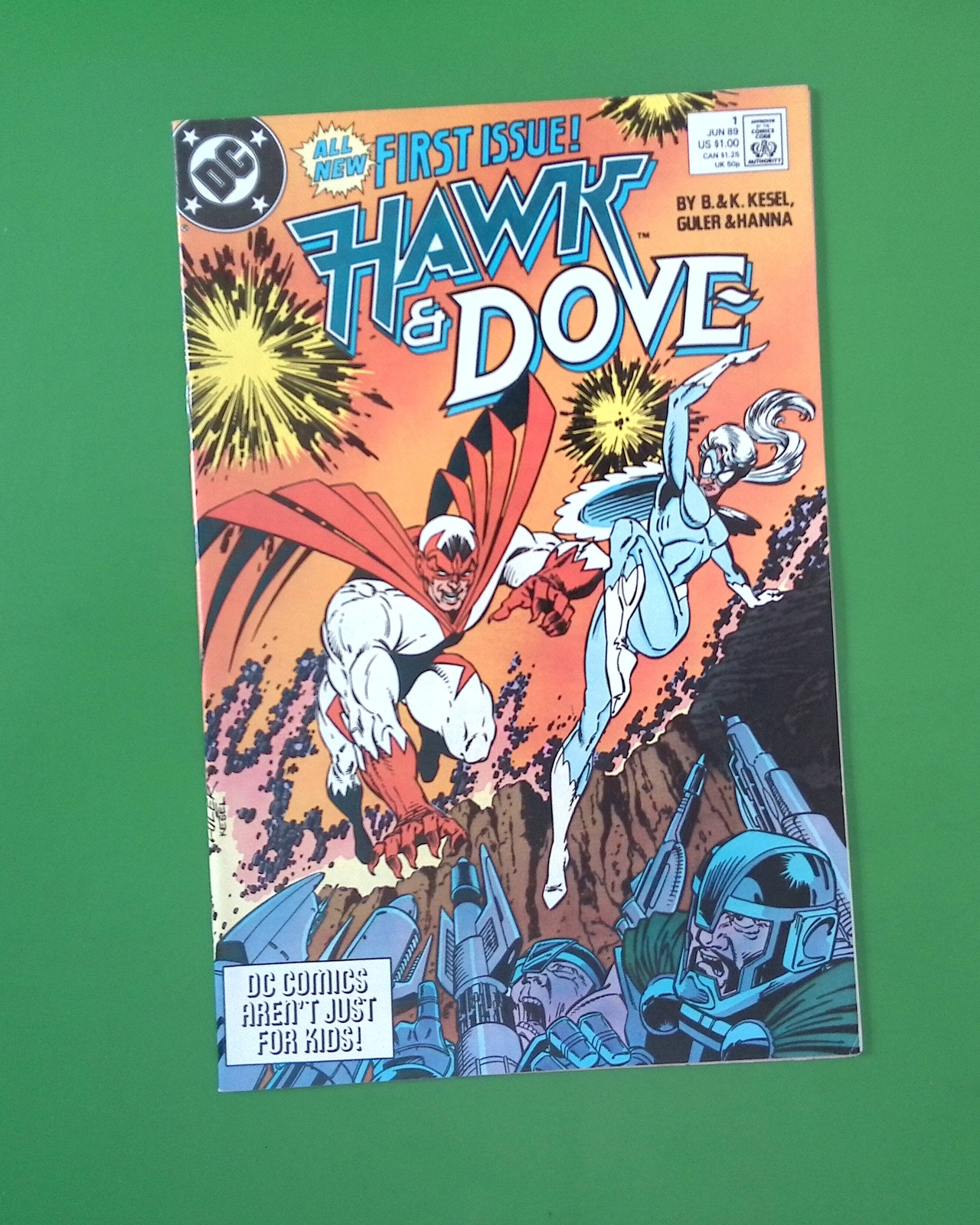HAWK AND DOVE #1 VOL. 3 8.0 1ST APP DC COMIC BOOK TS77-112 | eBay