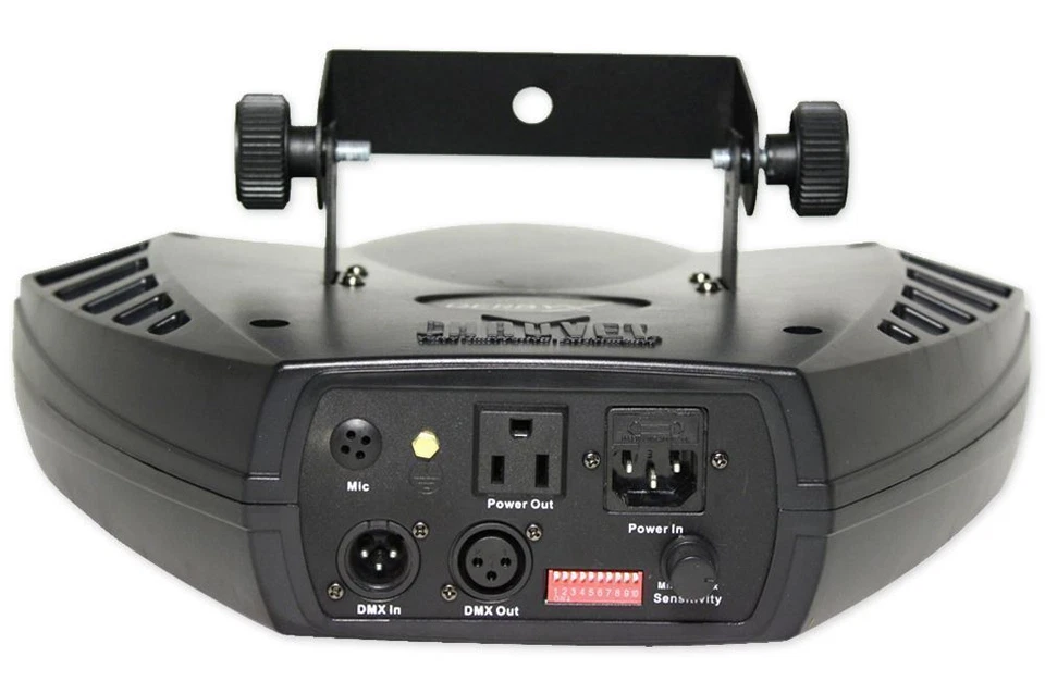 Chauvet DJ DERBY X DMX-512 Multi Color LED Derby Club Light Effect DERBYX+Scrim - Image 4 of 4