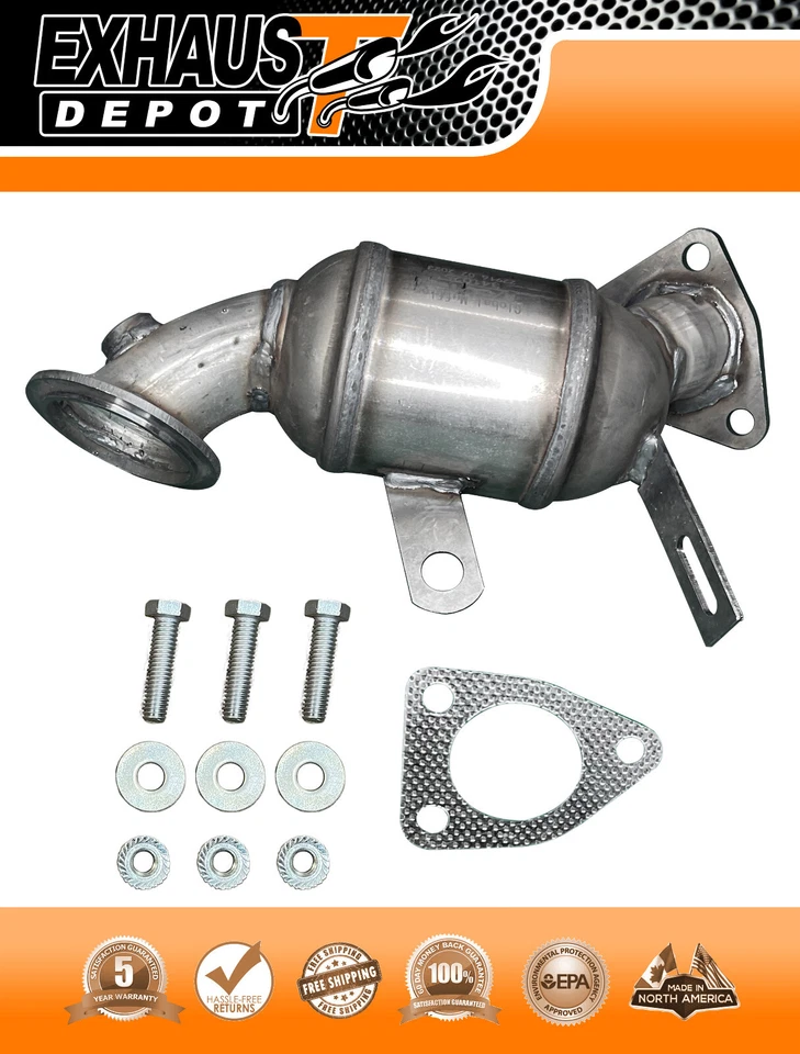 Convertidor catalítico para Chevrolet Trax 2015-2016 banco 1,4 L 1 delantero Foto 2 de 4