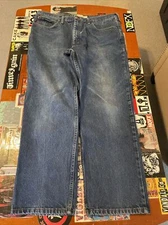 Lee Relaxed Fit Men’s Blue Denim Jeans Size 40X30 Pants