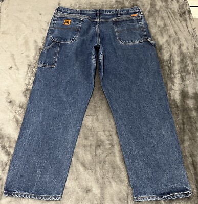 Wrangler FR Riggs Workwear Carpenter Jeans Men's Size 42x32 (41x30