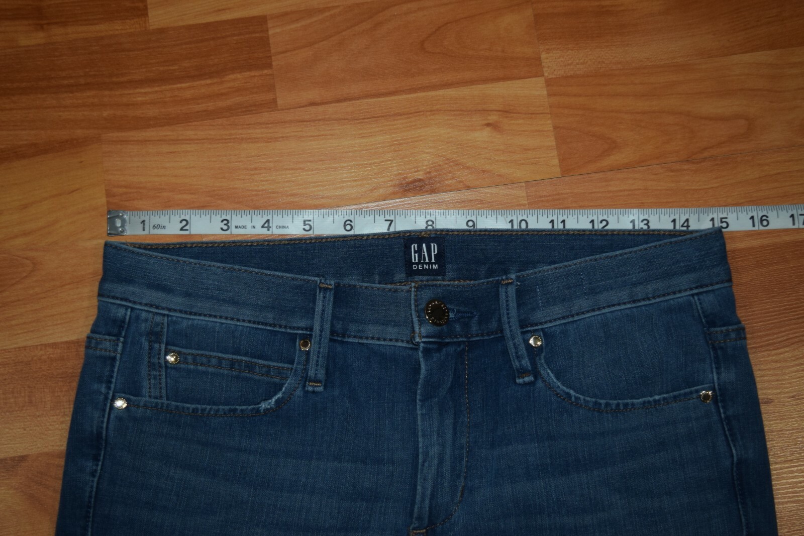 GAP True Skinny Women's sz 27s STYLISH Denim JEANS EUC - Image 2