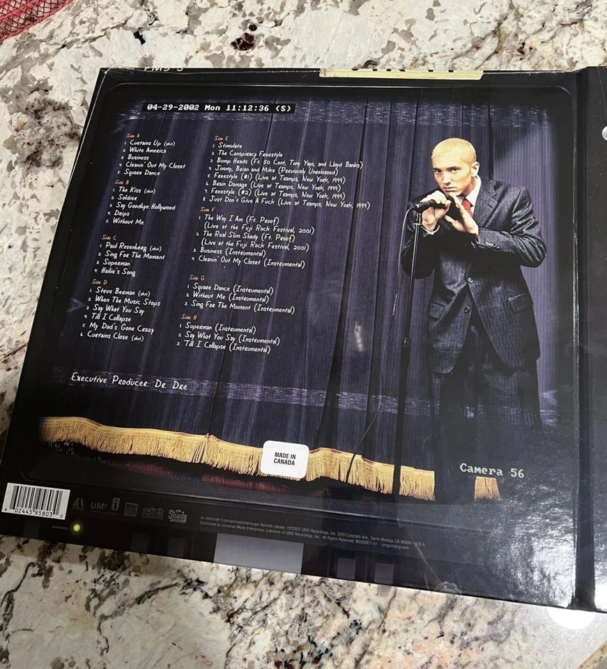 THE EMINEM SHOW 20TH ANNIVERSARY EXPANDED EDITION COLLECTOR'S 4LP NEW - Image 3 of 4