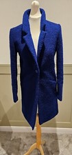 Therapy Women's Teddy Coat Cobalt Blue Size 8 Small Brand New