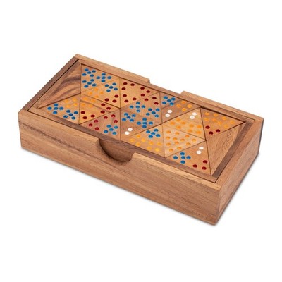 Tridomino   Dreieck-Domino mit Punkten - Spiel für 2 6 Spieler mit 56 Spielstein