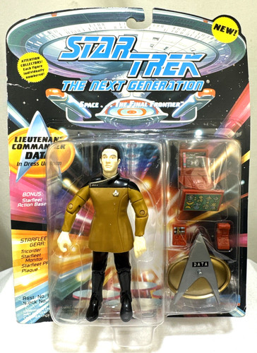 Star Trek The Next Generation Data Dress Uniform 5" Action Figure Playmates 1994