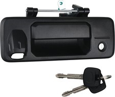 Tailgate Liftgate Latch Handle w/Key Lock Cylinder Compatible with Toyota