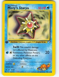 Misty's Staryu 90/132 Gym Heroes Common