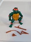 Vintage 1988 Playmates Teenage Mutant Ninja Turtles Michelangelo Near-Complete