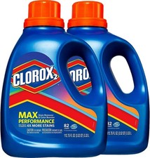 Clorox Max Stain Remover Color Booster, 82 Loads, 112.75 Ounces Pack of 2 