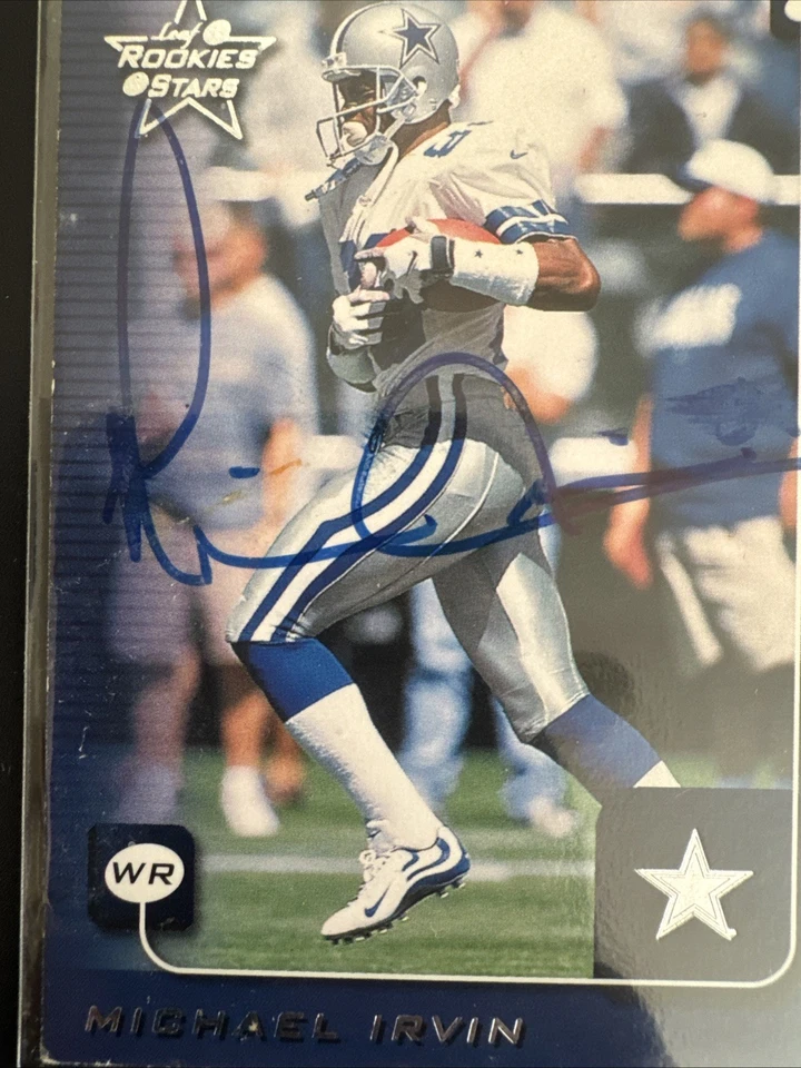 Micheal Irvin #53 On Card Auto  - Image 3 of 4
