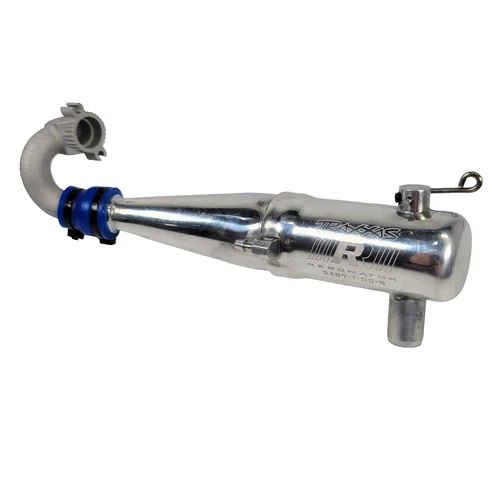 Fits Traxxas T-Maxx 3.3 TUNED PIPE & Header Exhaust Resonator & Mount Bracket