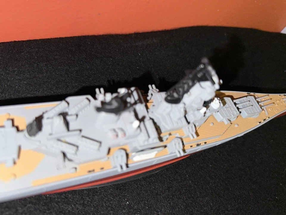 变速箱军用经典美国 新泽西战舰 1: 700 比例带原包装盒 — 第 4/4 张图片