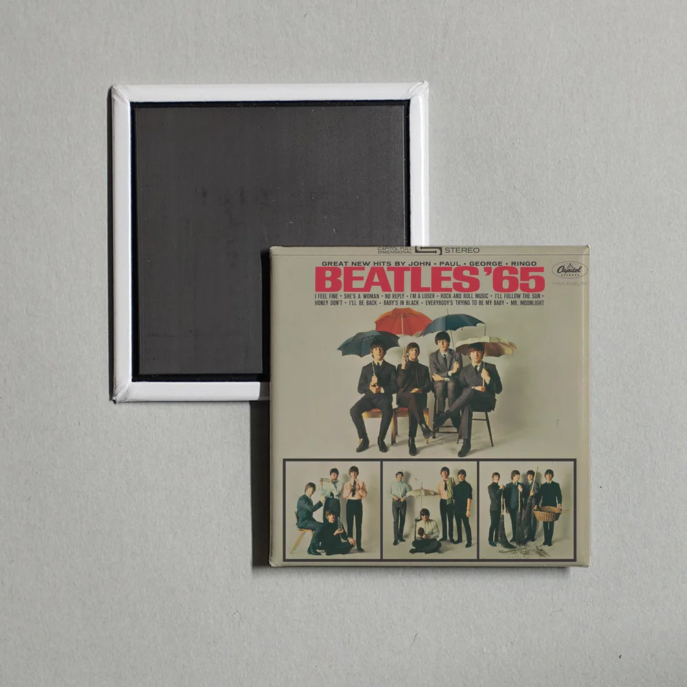 The Beatles - Beatles 65 Album Cover Locker Fridge Magnet