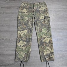 Vintage Liberty Realtree OG Camo USA Made Cargo Pants Ripstop Sz Large Regular