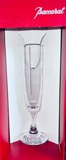 Baccarat TRANQUILITY 9  CHAMPAGNE FLUTE GLASSES Set 12 Unused W/Out the box