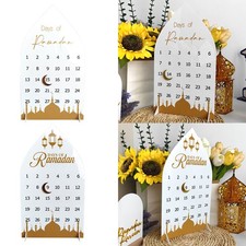 Ramadan Advent Countdown Calendar Acrylic Ramadan Decoration OY