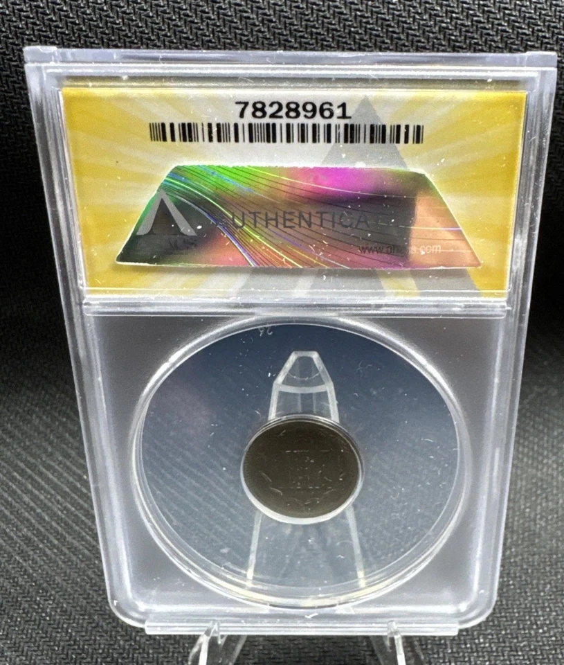 1865 3CN Three Cent Nickel ANACS Graded hard to find!  - Image 4 of 4