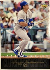 1994 Upper Deck Reggie Jackson’s Clutch Performers Jose Canseco Baseball Card R4
