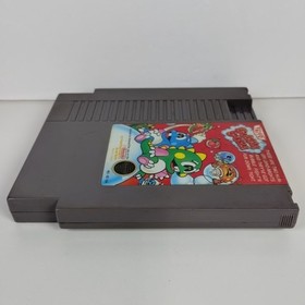 Bubble Bobble NES Nintendo Entertainment System Tested Working Free Ship